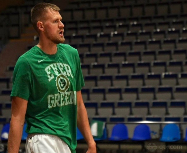 波尔津吉斯晒训练照