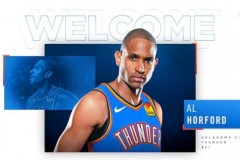 官宣：雷霆与76人交易达成 霍德福正式加盟俄城