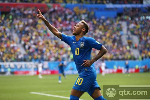 内马尔世界杯进球总数 有一项数据碾压“梅罗”二人