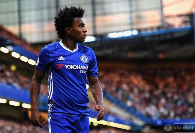 切尔西正商讨将威廉出售给巴萨一事