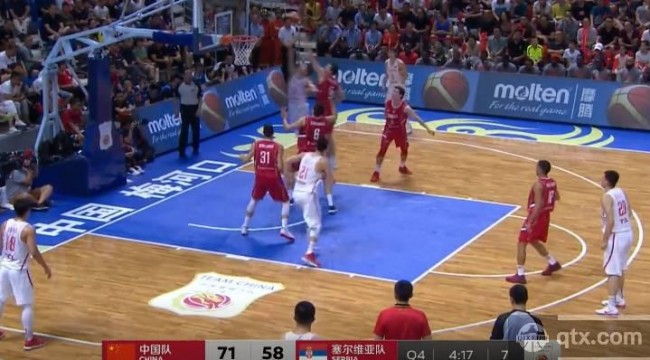 任骏飞28分，中国男篮蓝队战胜塞尔维亚迎来三连胜
