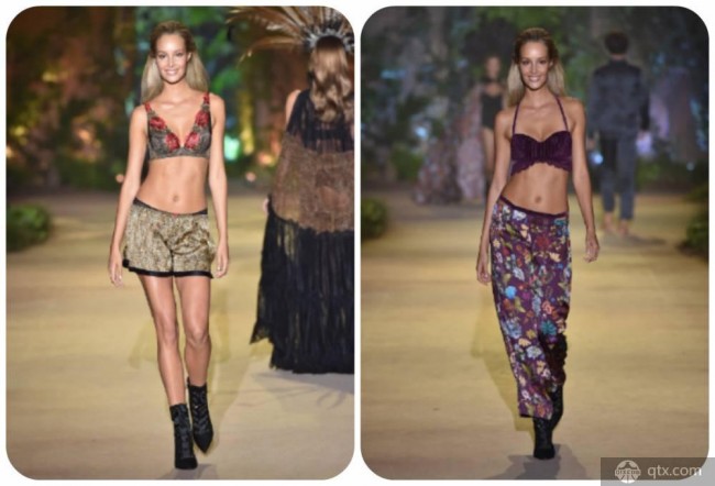 佩嫂出席内衣走秀 C罗前女友伊莲娜压轴出场